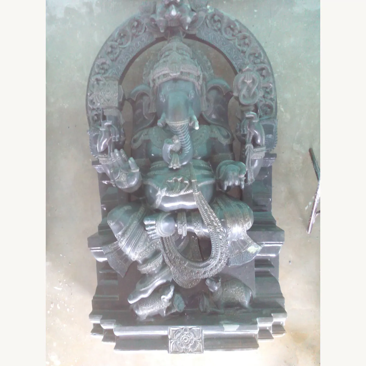 Stone Ganesha Idol